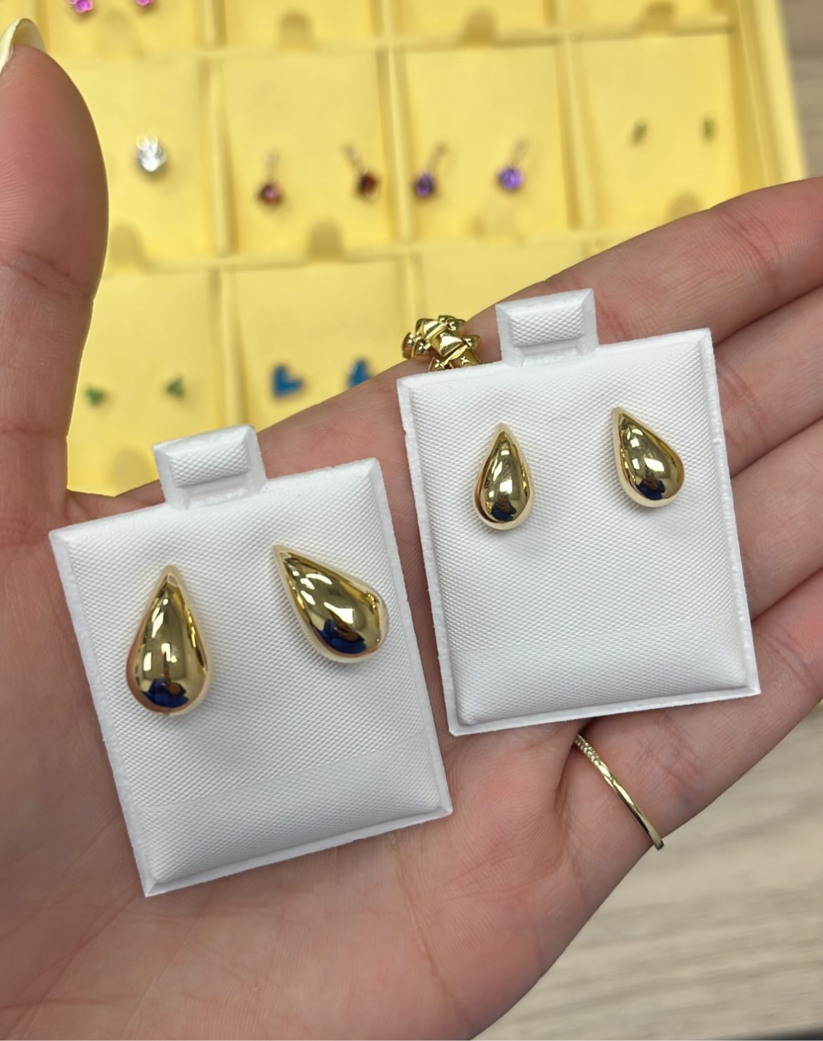 14K DROPS EARRINGS GOTAS