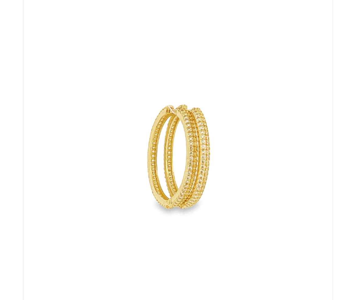 Sora Hoops 14K + CZ