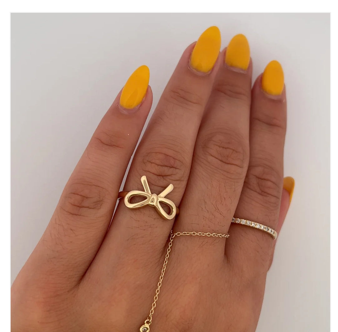 14K Lazo Ring