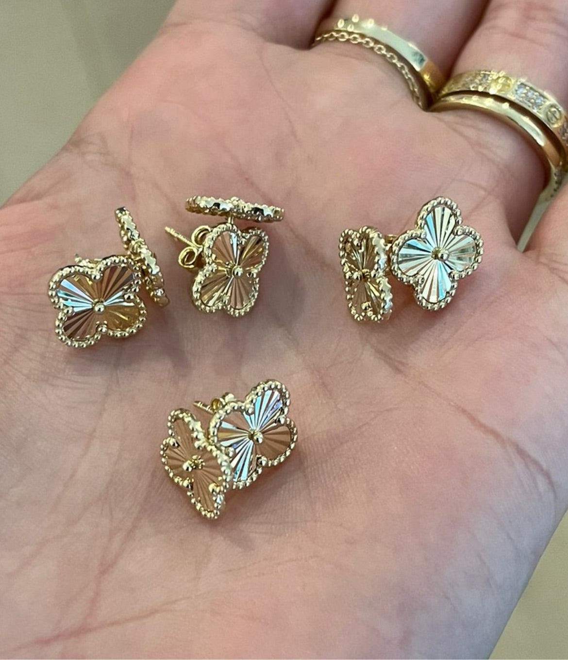 V Earrings