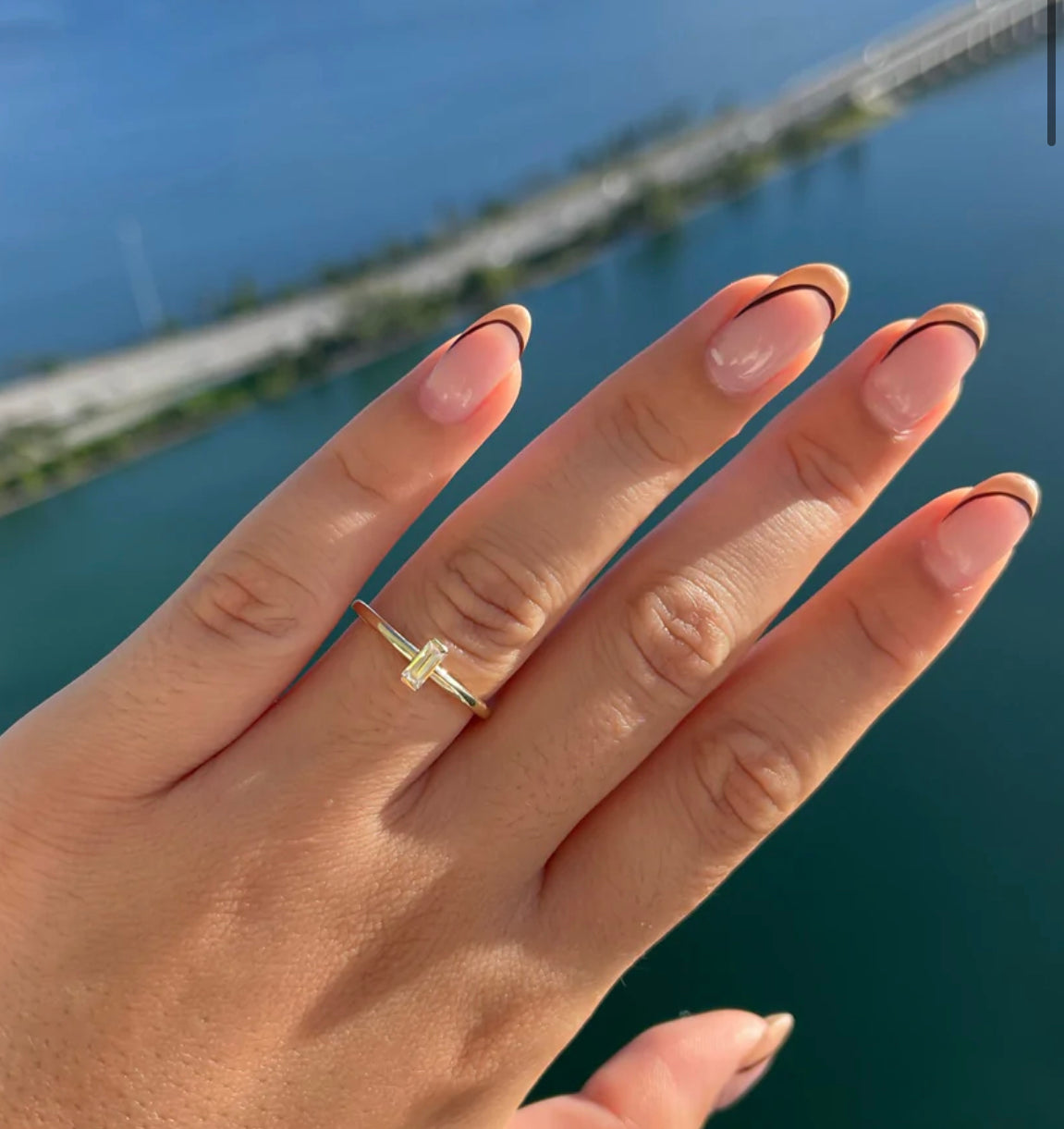 Baguette Eternity Fine Ring