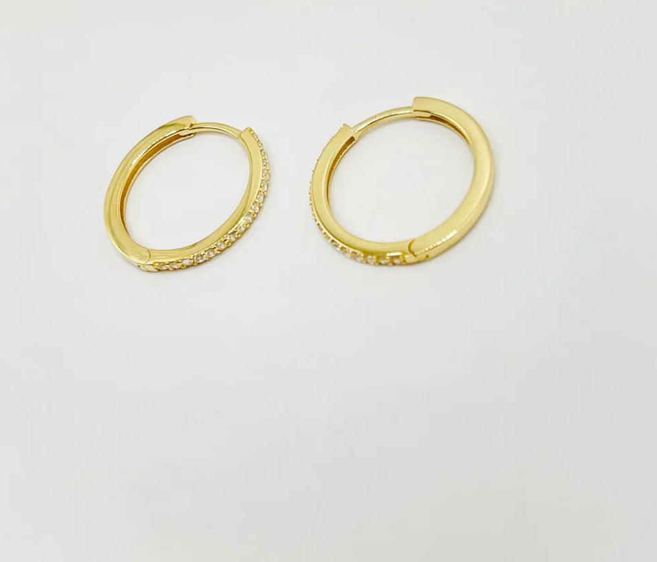 Fine Hoops CZ