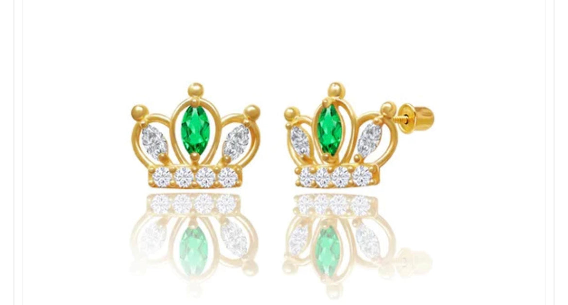 Crown Earrings