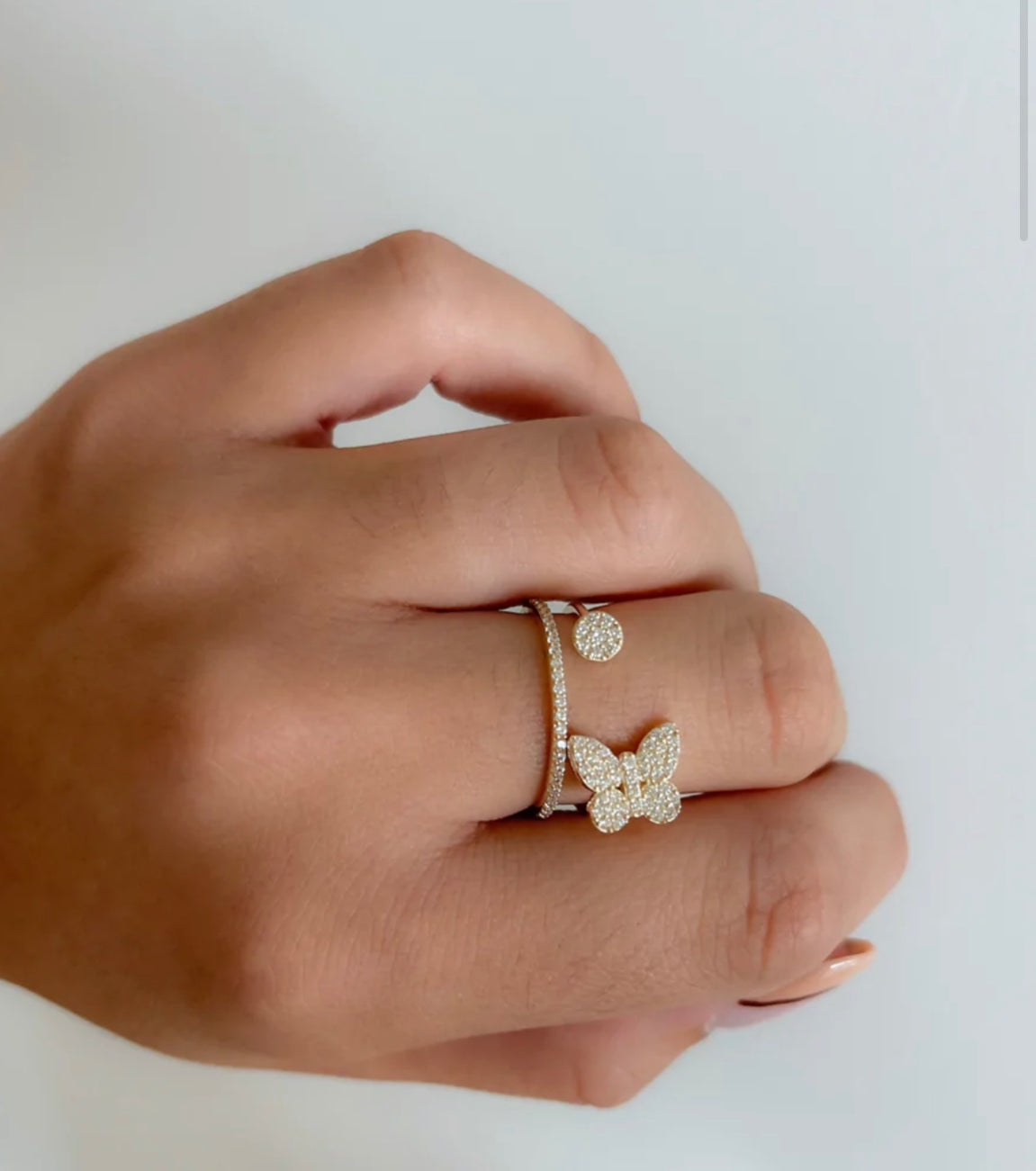 Ultra Fancy Butterfly Ring