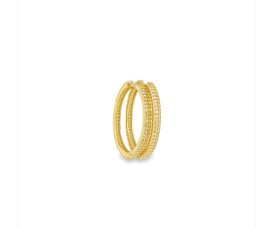 Sora Hoops 14K + CZ