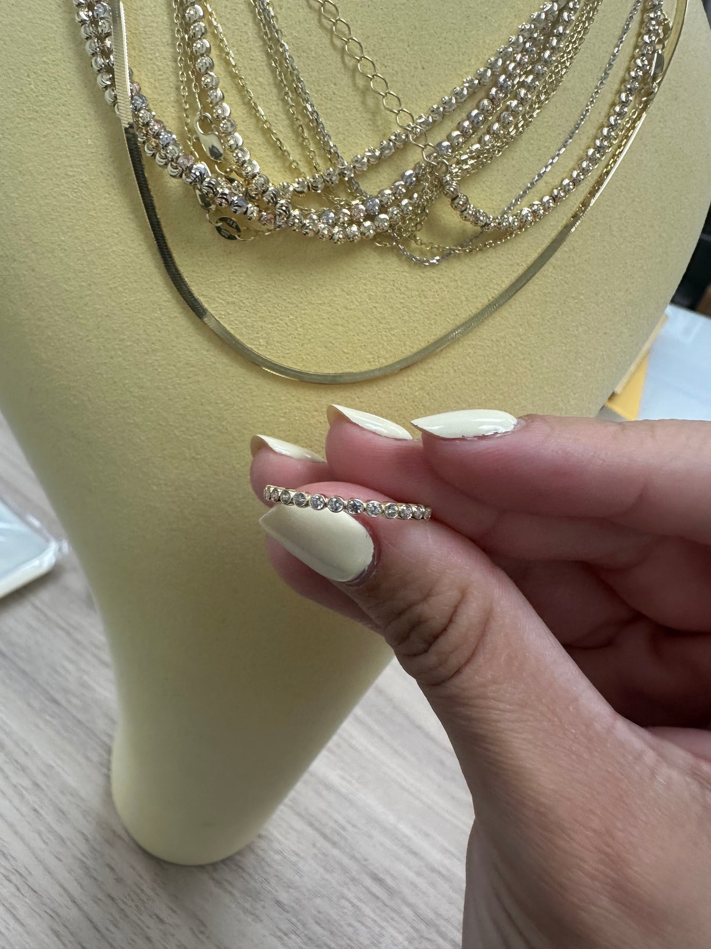 New zirconia banda ring size 8