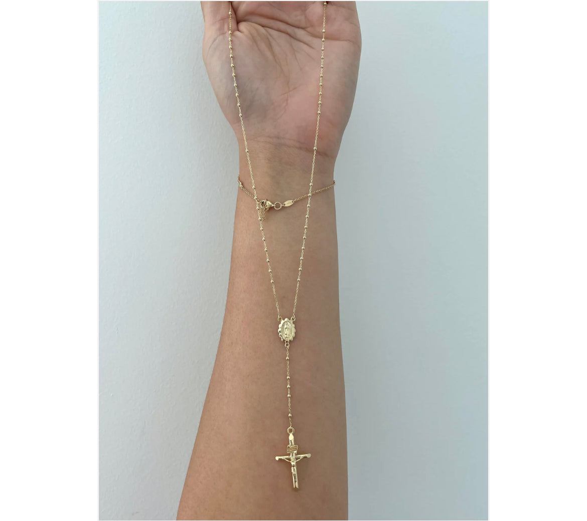 18k Gold Rosario 3mm