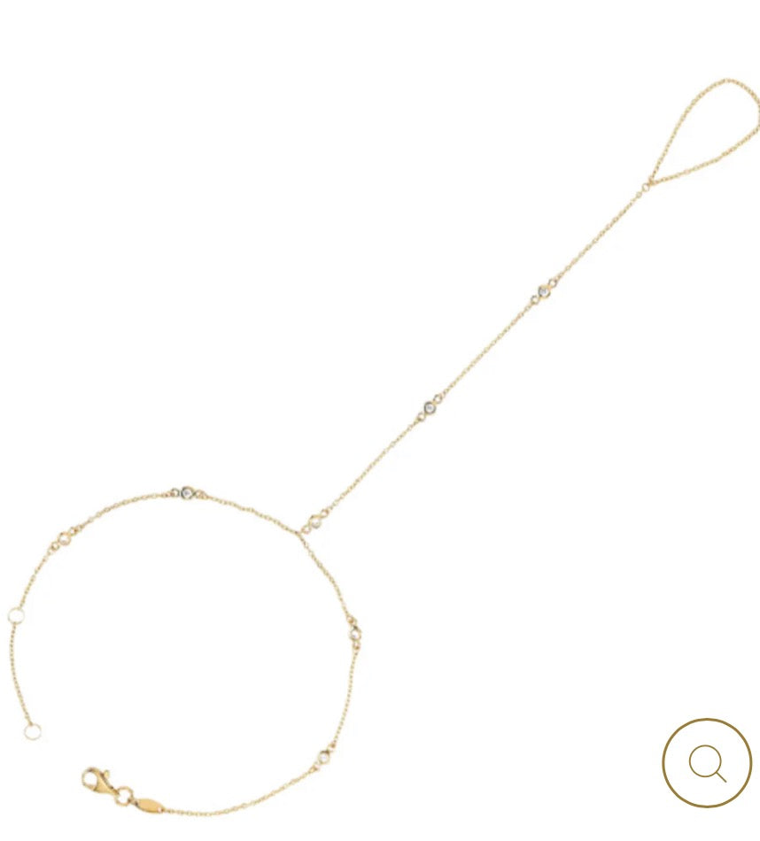Fancy Clon 7zc Hand Chain Bracelet