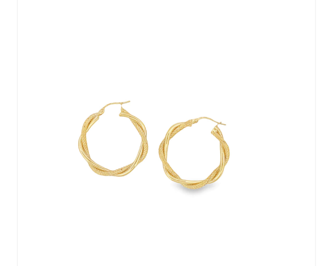 Twisted Small Argollas