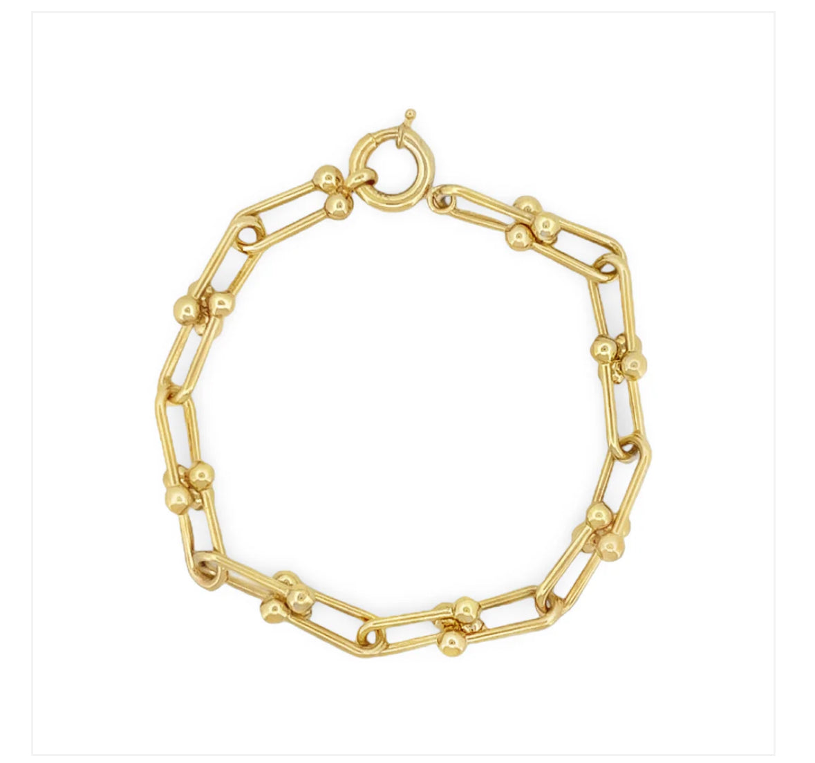 14K TiFY Link Bracelet