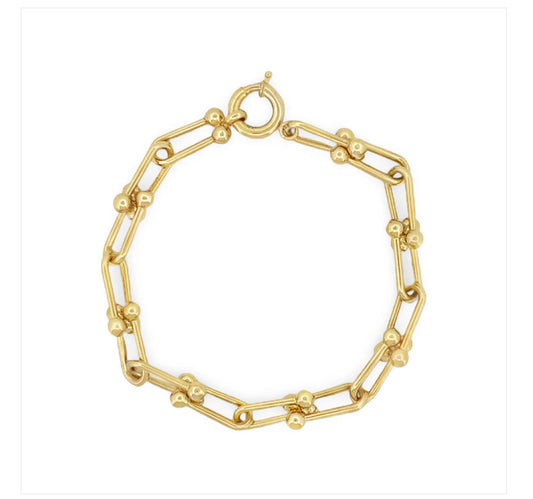 14K TiFY Link Bracelet