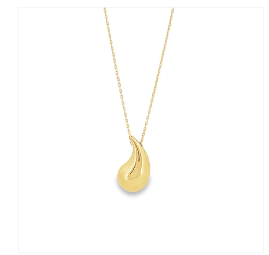 Drop Necklace 14k