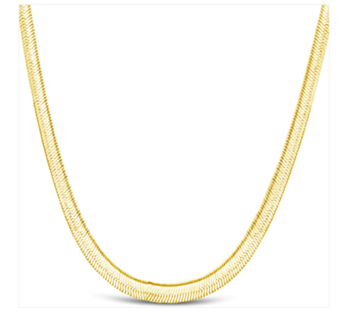 Herringbone 4.5 mm Necklace