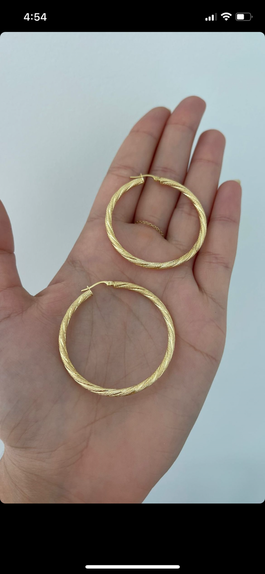 Argollas Cubanas XLarge