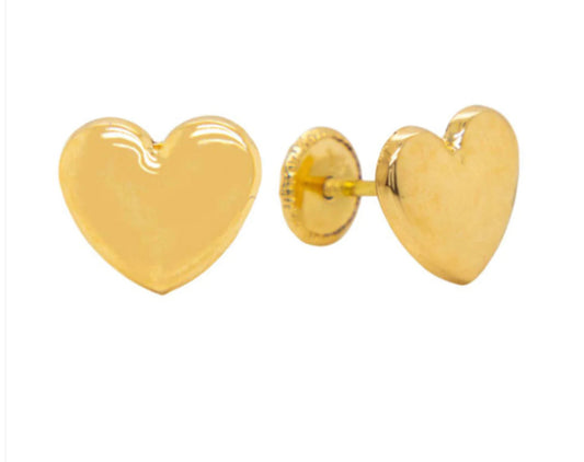 Corazónes Inflados Earrings