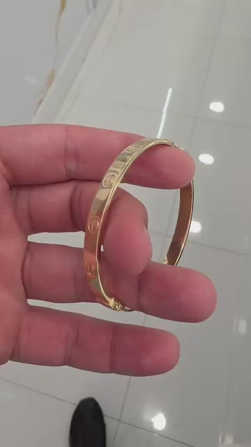 14kt cart bracelet hollow