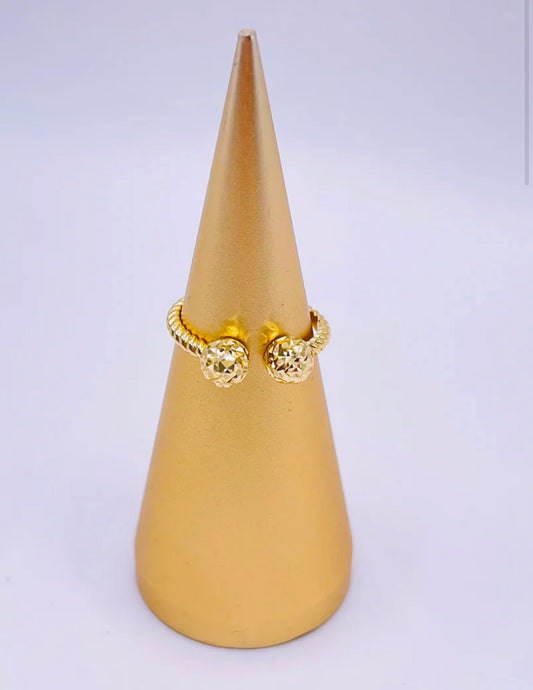 Bolitas Adiamantadas Ring