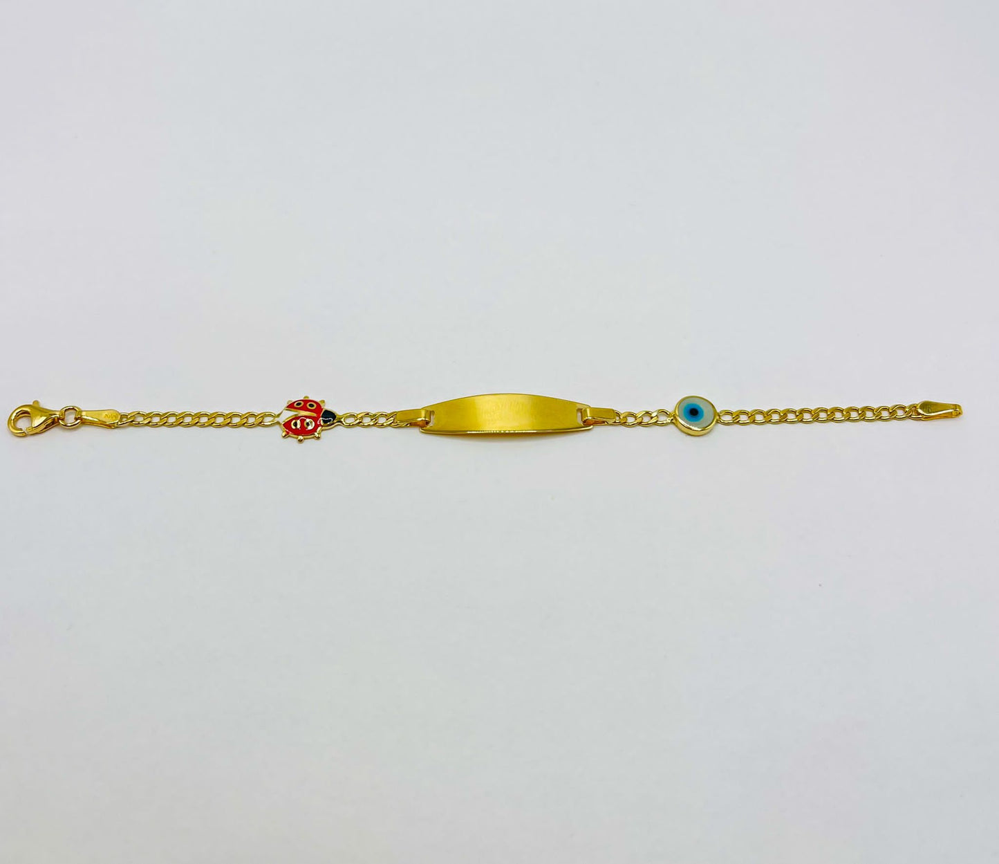 Ladybug and Eye ID Bracelet