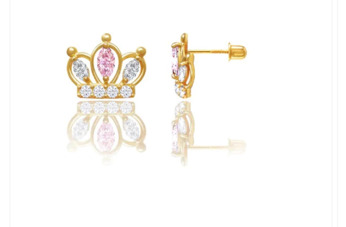 Crown Earrings
