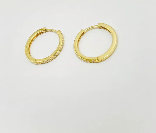 Fine Hoops CZ