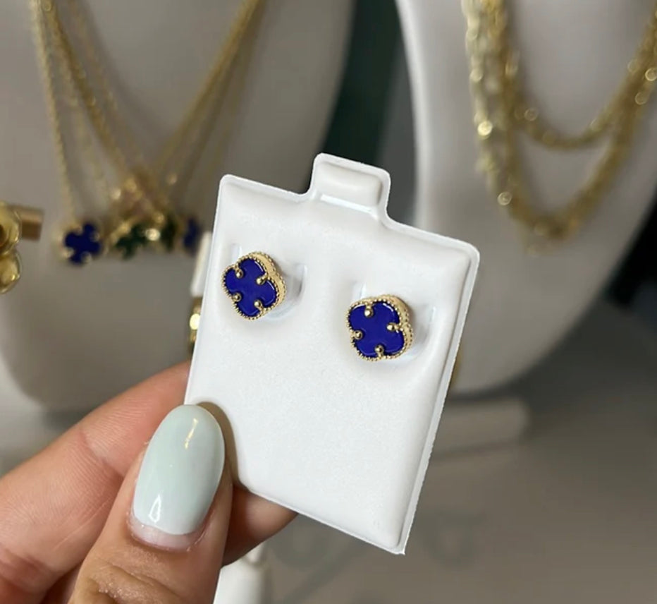 Royal Blue Clover Set