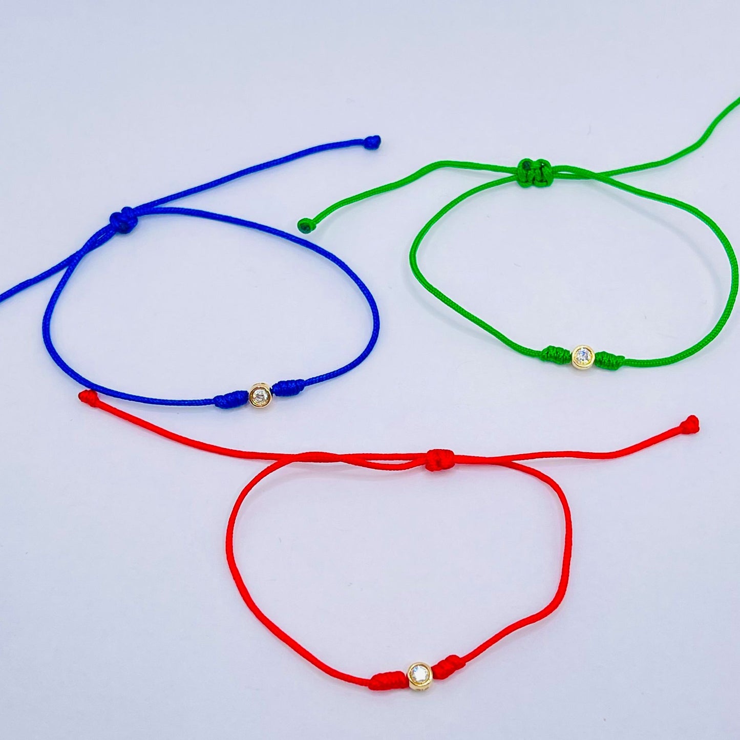 Diamond Center Color Bracelets